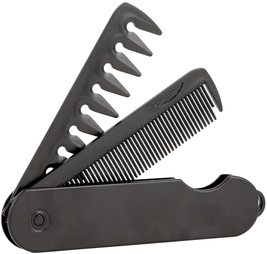 Portable Folding Pocket Comb for Men Design for Travel, Beard Grooming-image-16