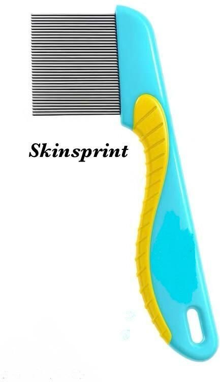 skinsprint Stainless Steel Lice Egg Nit Lice Egg Removal Comb-picture-10