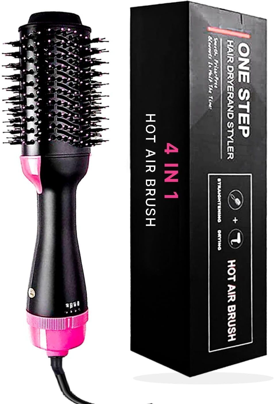 PRATYANG 3IN1 Hair Straightener, Hair Curling, Hair Dryer, On Step Hair Dryer P43 Hair Dryer-image-22