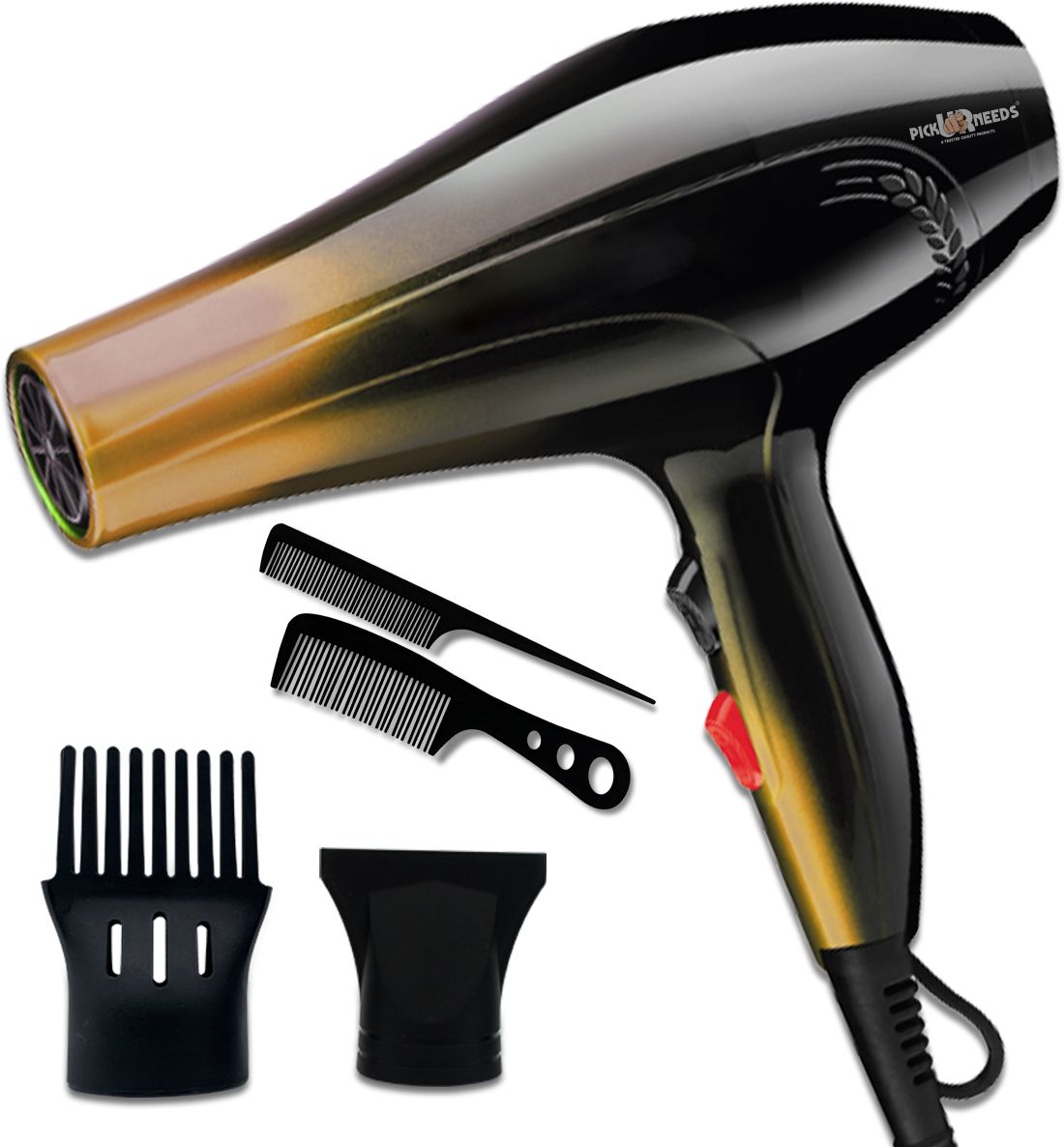 Make Ur Wish (3500watt) High Quality Salon Grade Professional Hair Dryer With Comb Reduser Hair Dryer-image-1