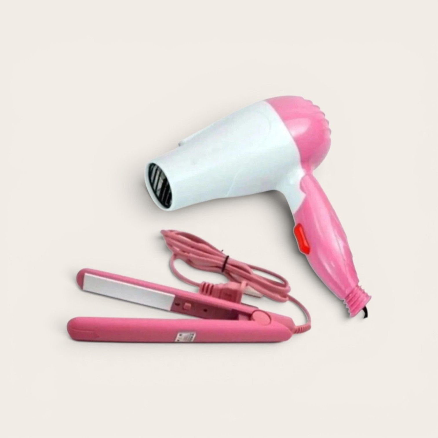 GLOWVITY GK FIRM FIRST CHOICE COMBO PACK OF MINI HAIR STRAIGHTENER WITH HAIR DRYER-08 Personal Care Appliance Combo-image-25