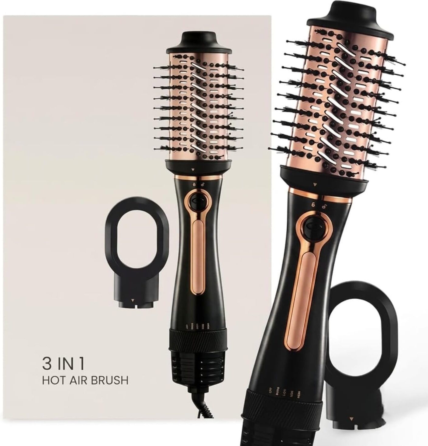 Lipzie Hair Dryer and Volumizer Styling Brush, 1200 Watt Hair Dryer-image-32