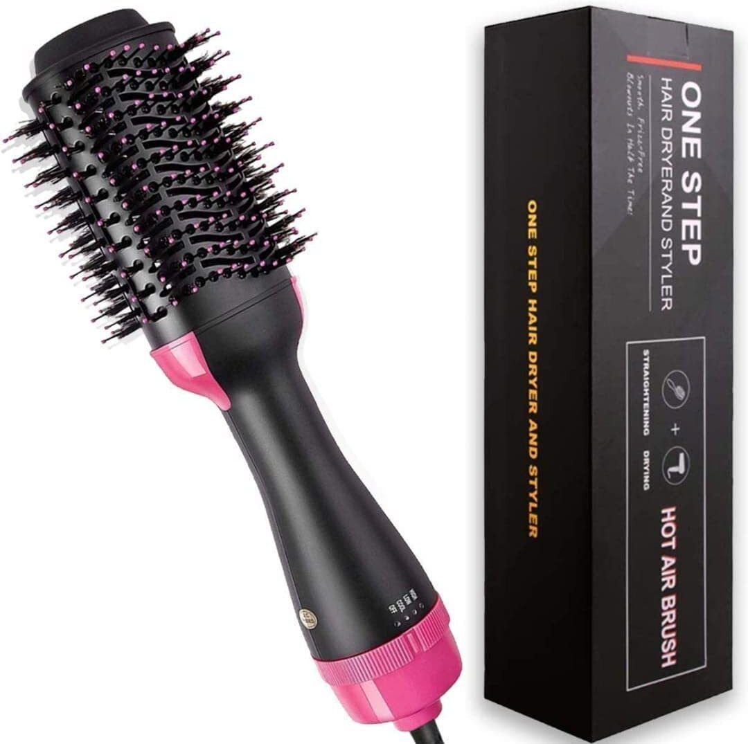 Sohanshstore 3 in1 Styling Brush Styler - One Step Hair Dryer and Volumizer, Hot Air Brush Hair Dryer-image-27