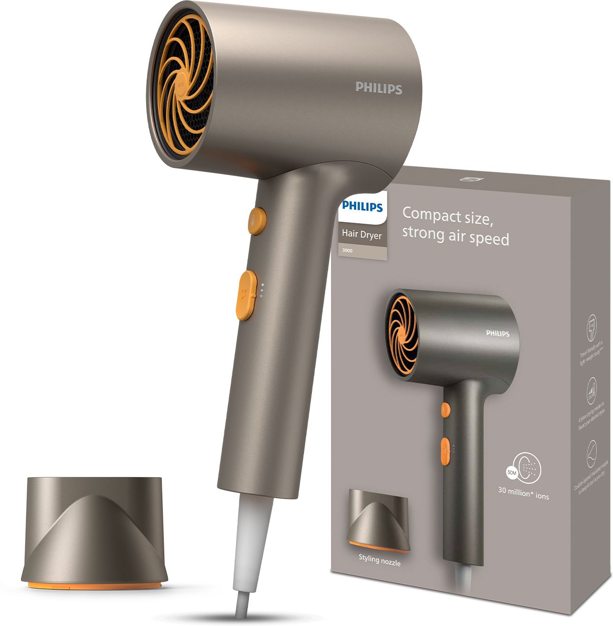 PHILIPS BHD321/06 Hair Dryer