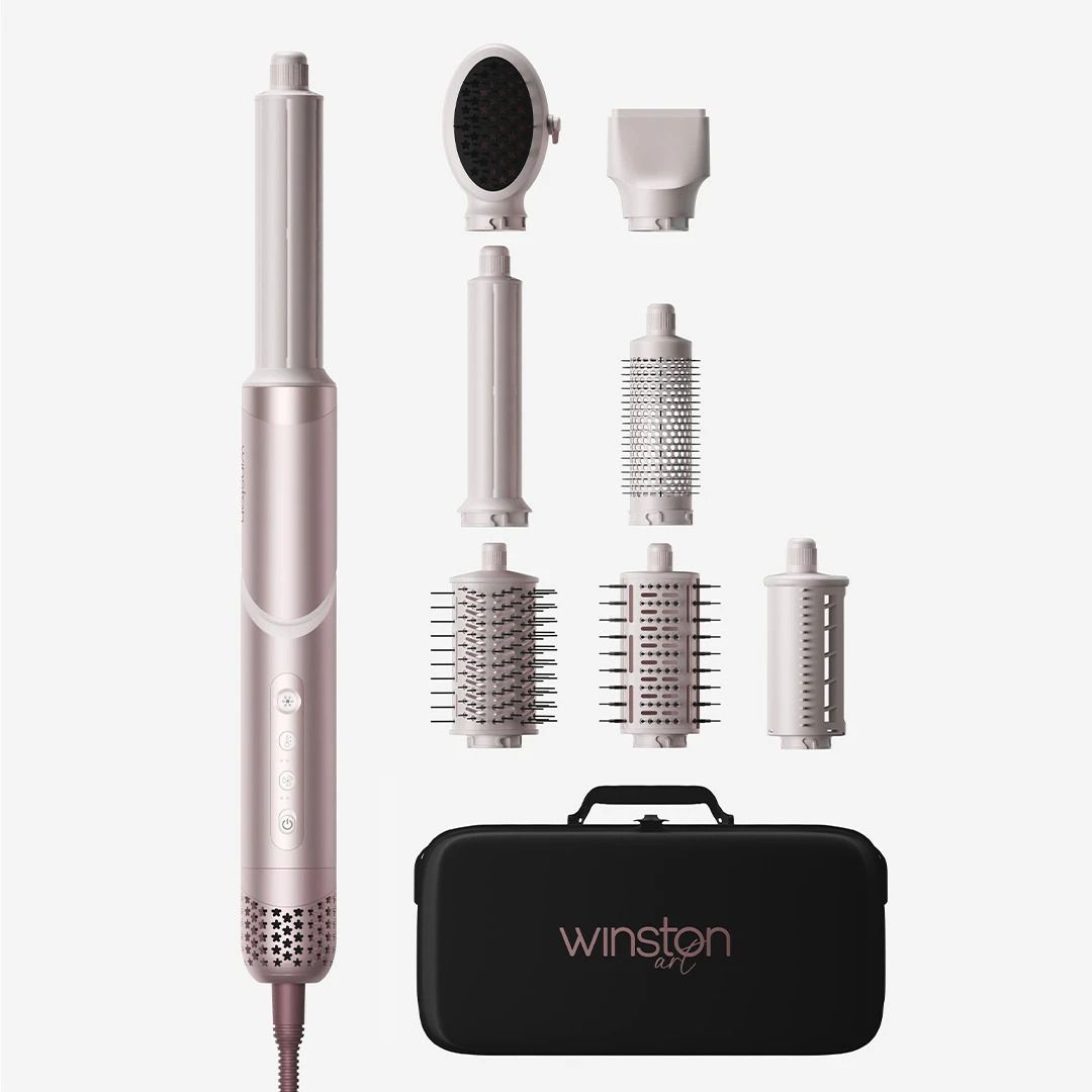 Winston Flexy 8-in-1 Professional Hot Air Styler & Hair Dryer Brush Hair Dryer-image-49