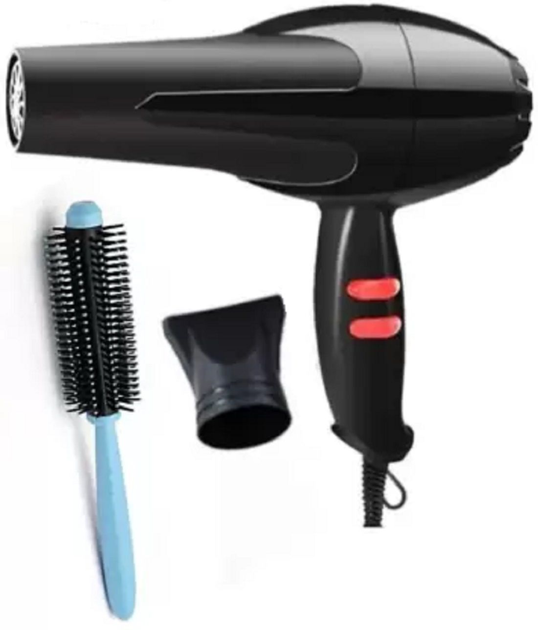 UKSTYLZ Hair Dryer 1500 Watts 2 Speed / 2 Heat Settings with Rolling Comb (Multicolor) Personal Care Appliance Combo