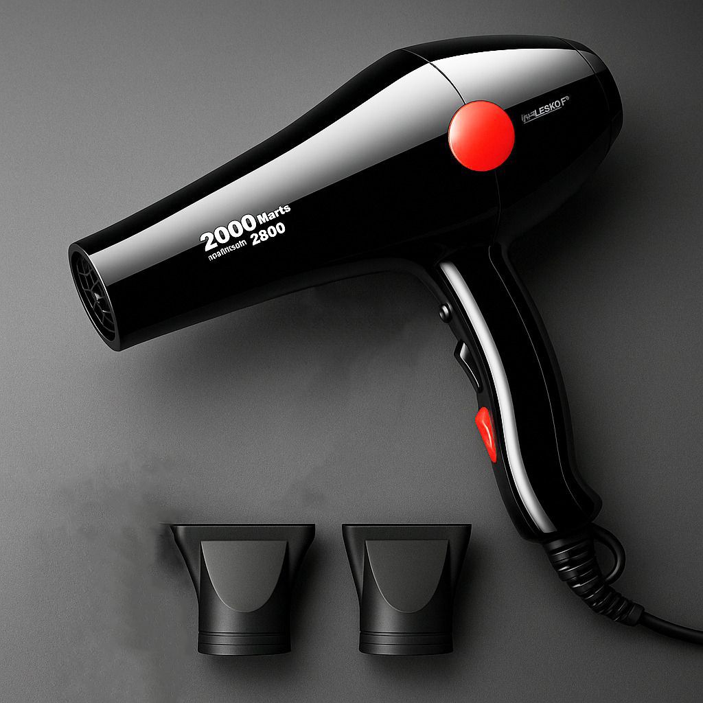 iDOLESHOP New Stylish Hair Dryers For Womens And Men Hot And Cold Dryer Hair Dryer-image-8