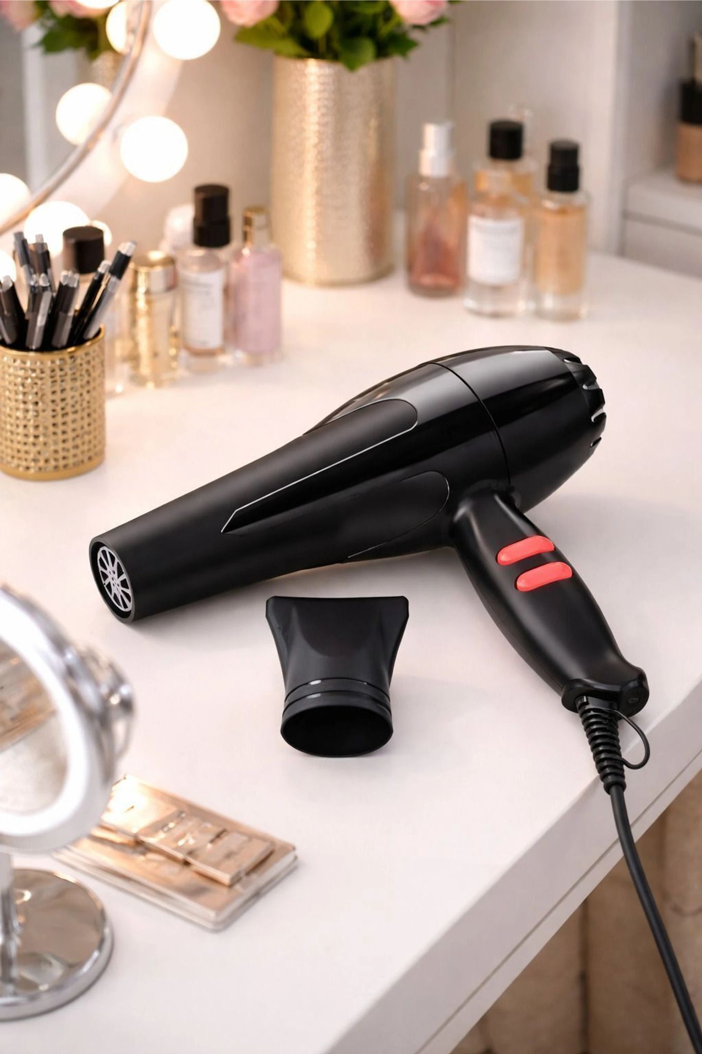 VANZARA N-6130 Pro Ionic Hair Dryer with Hot & Cool Air Modes, Fast Drying V22 Hair Dryer-image-26