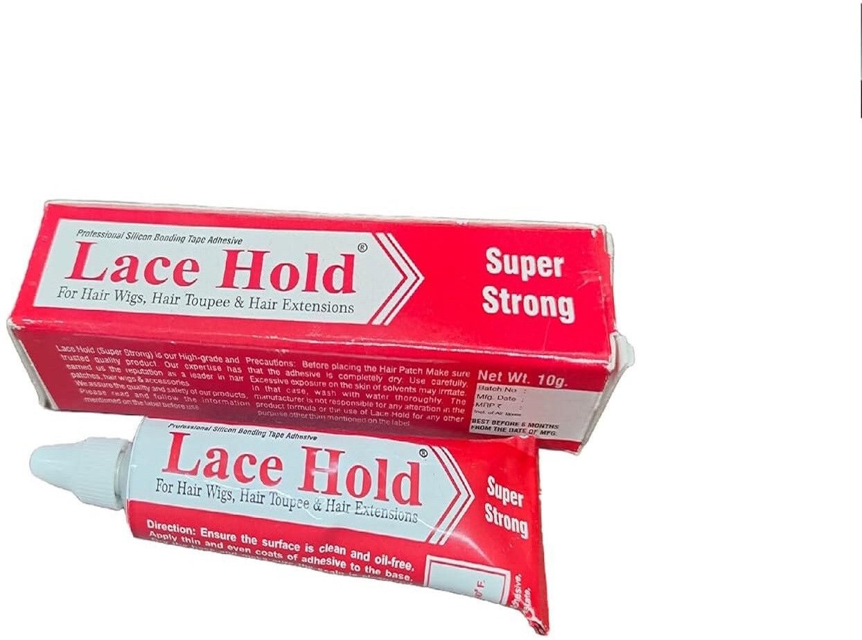 WATERPROOF FIXING GLUE LACE HOLD TUBE FOR HAIR SYSTEM (10Gram) FOR HAIR PATCH Hair Extension-image-43