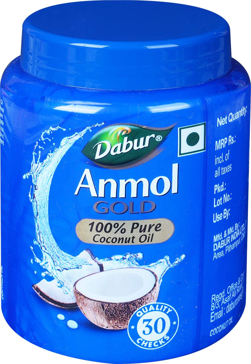 dabur Anmol Gold 100% Pure Coconut Oil | Nariyal tel | Natural | Multipurpose Hair Oil-picture-11