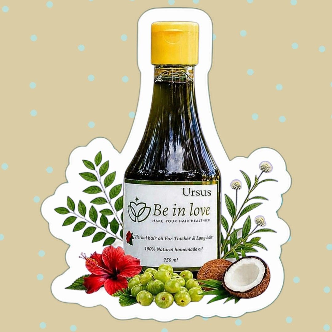 ursus Be In Love Herbal Hair Oil With Amla x349 Hair Oil-picture-11