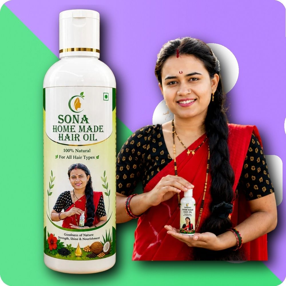 sona Herbal Hair Oil Herbal Hair Oil with Hair Nourishing Herbs Hair Oil-picture-47