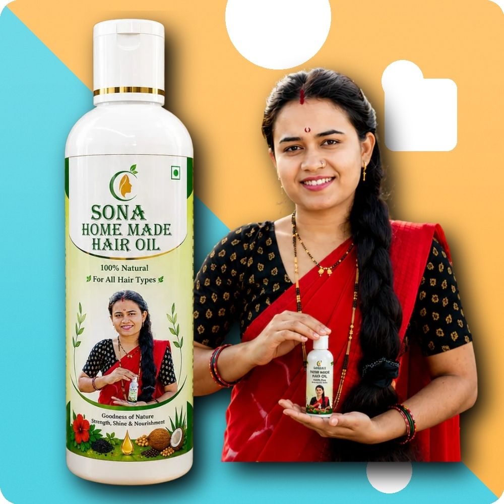 sona Herbal Hair Oil for Hair Conditioning & Shine Hair Oil-picture-38