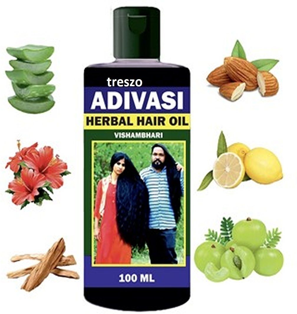 adivasi Treszo Kasturi Herbal Oil for Hair Fall Control and Baldness Hair Oil 100ml Hair Oil-picture-13