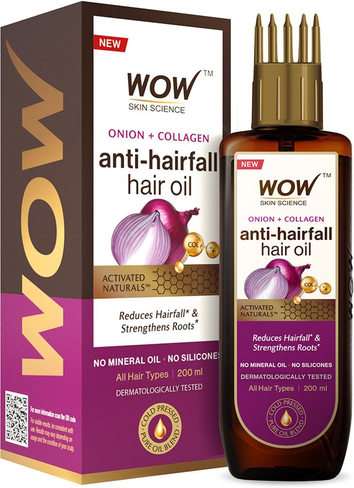 Onion Oil - Black Seed Onion Hair Oil - WITH COMB APPLICATOR - Controls Hair Fall - NO Mineral Oil, Silicones, Cooking Oil & Synthetic Fragrance - 200 ml Hair Oil-image-12