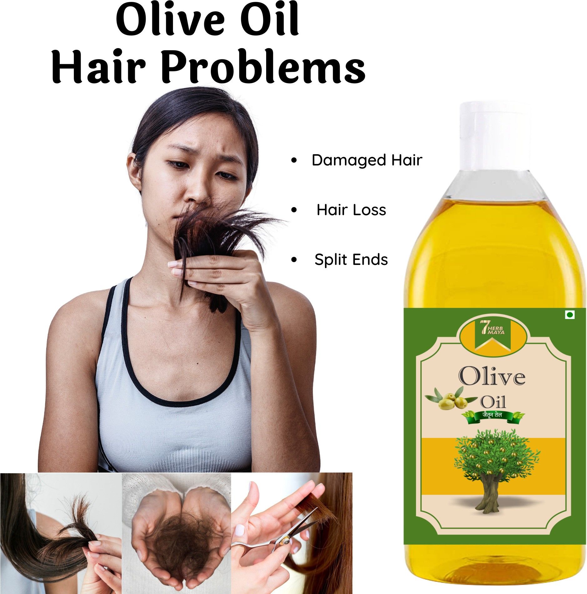 ORGANIC Extra light olive oil jaitun tail hair oil for hair fall virginHair Oil-image-49