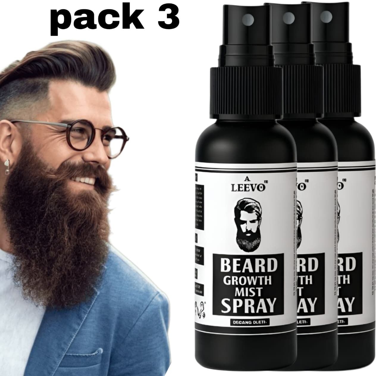 All-Natural Beard Spray Oil Hair Oil-image-42