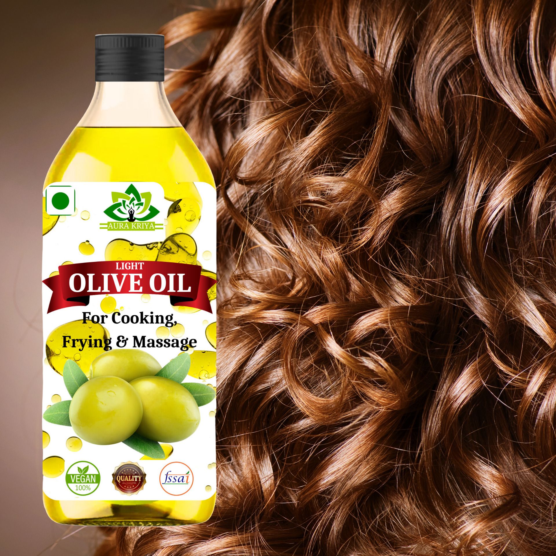 Light Olive Oil for Hair Care | Hair Oil | Hair Massage Oil | Jaitun ka tail Hair Oil-image-22