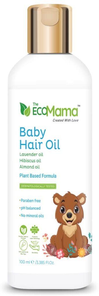 100% Natural Baby Hair Oil for Softer & Smoother Hair Oil-image-37