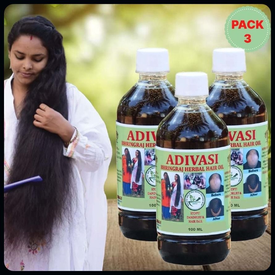 adivasi Oil For Natural Therapy To Prevent Hair Fall.Hair Massage Oil_AL205 Hair Oil-picture-37