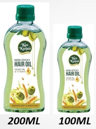 Non Sticky Hair Oil with Olive Oil & Natural 200ML 1PCS 100ML 1PCS Hair Oil-image-0