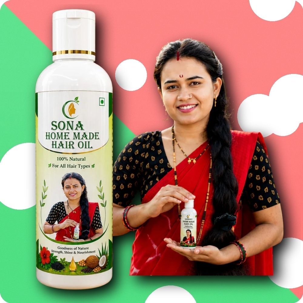 sona Herbal Hair Oil for Complete Herbal Hair Care Hair Oil-picture-49