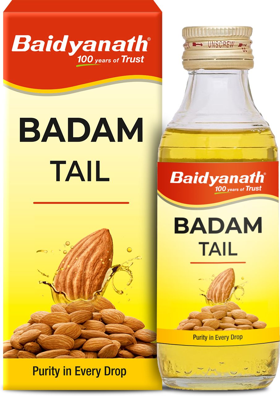 Badam Tail - 50ml | Rich in Vitamin-E For Healthy Hair & Skin Hair Oil