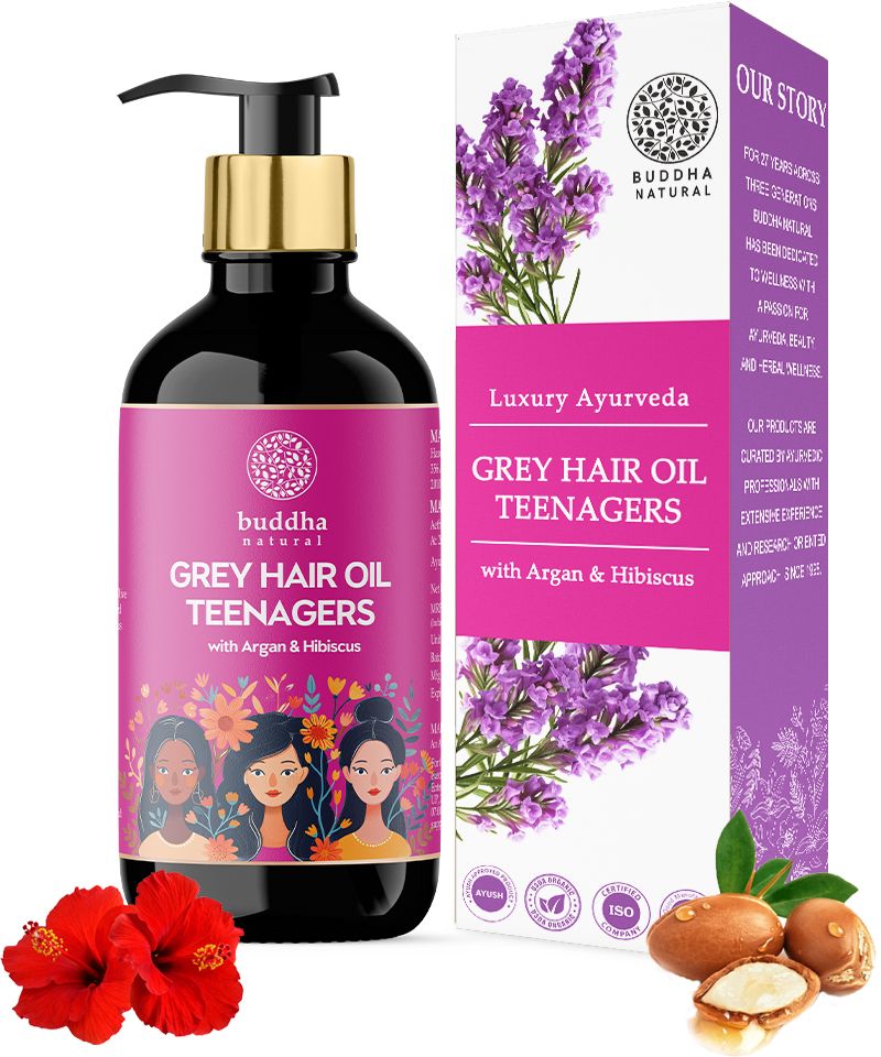 Anti Grey Hair Oil for Teenagers - Turn White Hair to Black Hair with Natural Hair Oil-image-15