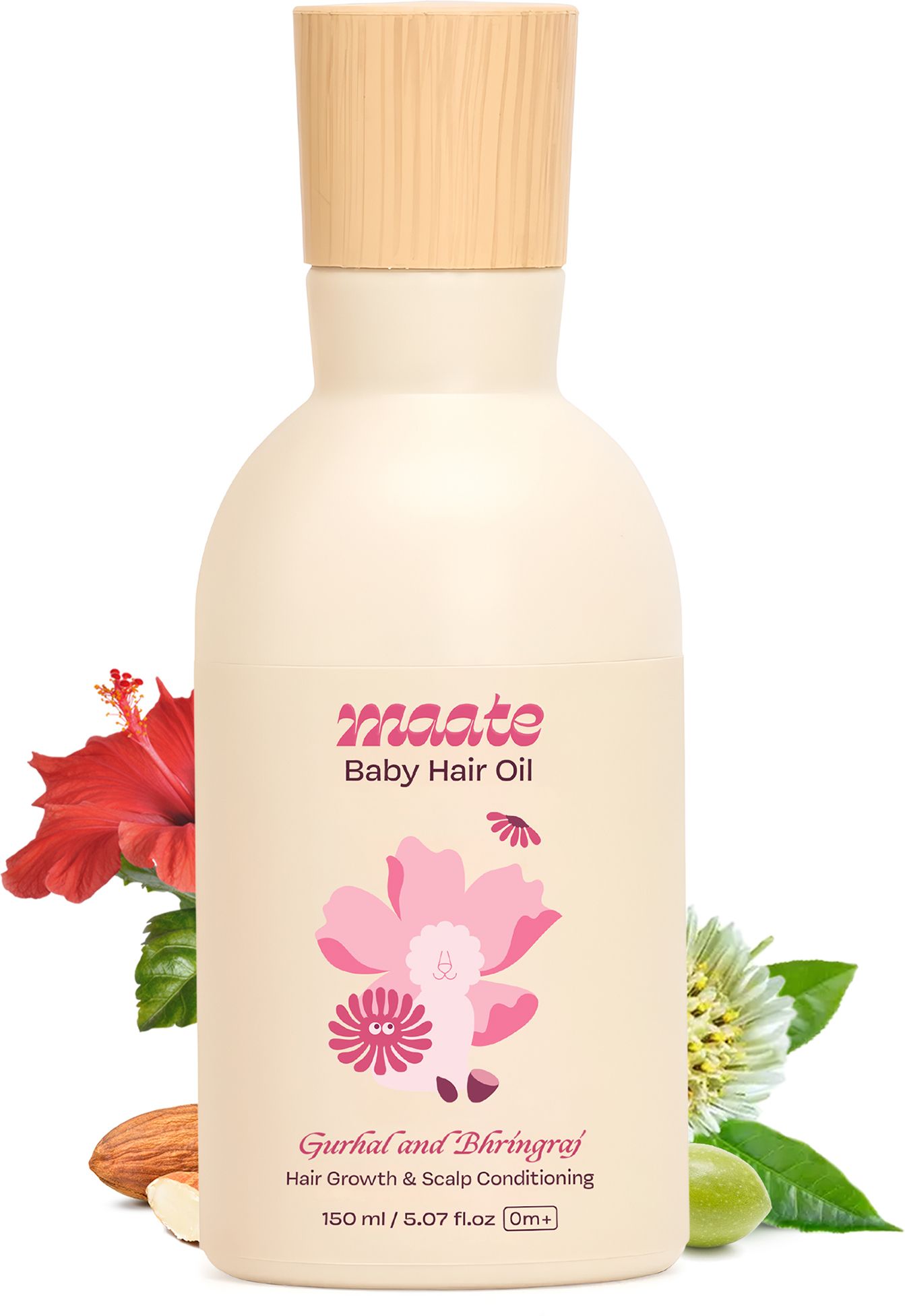 maate Baby Growth and Scalp Conditioning Enriched with Gurhal & Bhringraj Hair Oil-picture-9