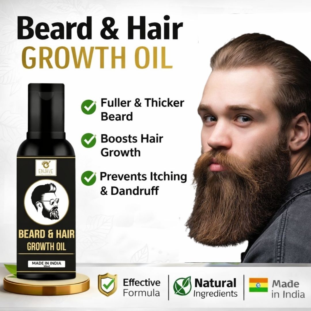Best Beard Oil for Patchy Beard | Clinically Tested Beard oil Hair Oil-image-24