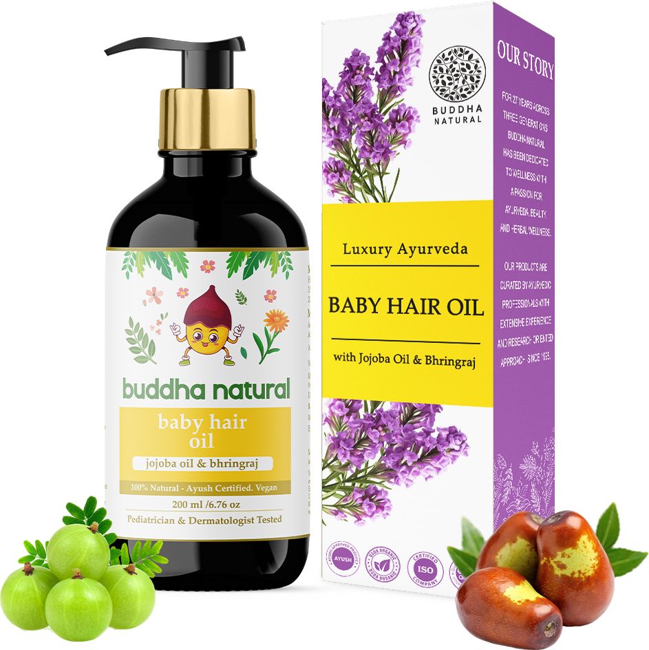Baby Hair Oil - 100% Ayush Certified - Wood Pressed Natural Oils Chemical Free Hair Oil-image-14