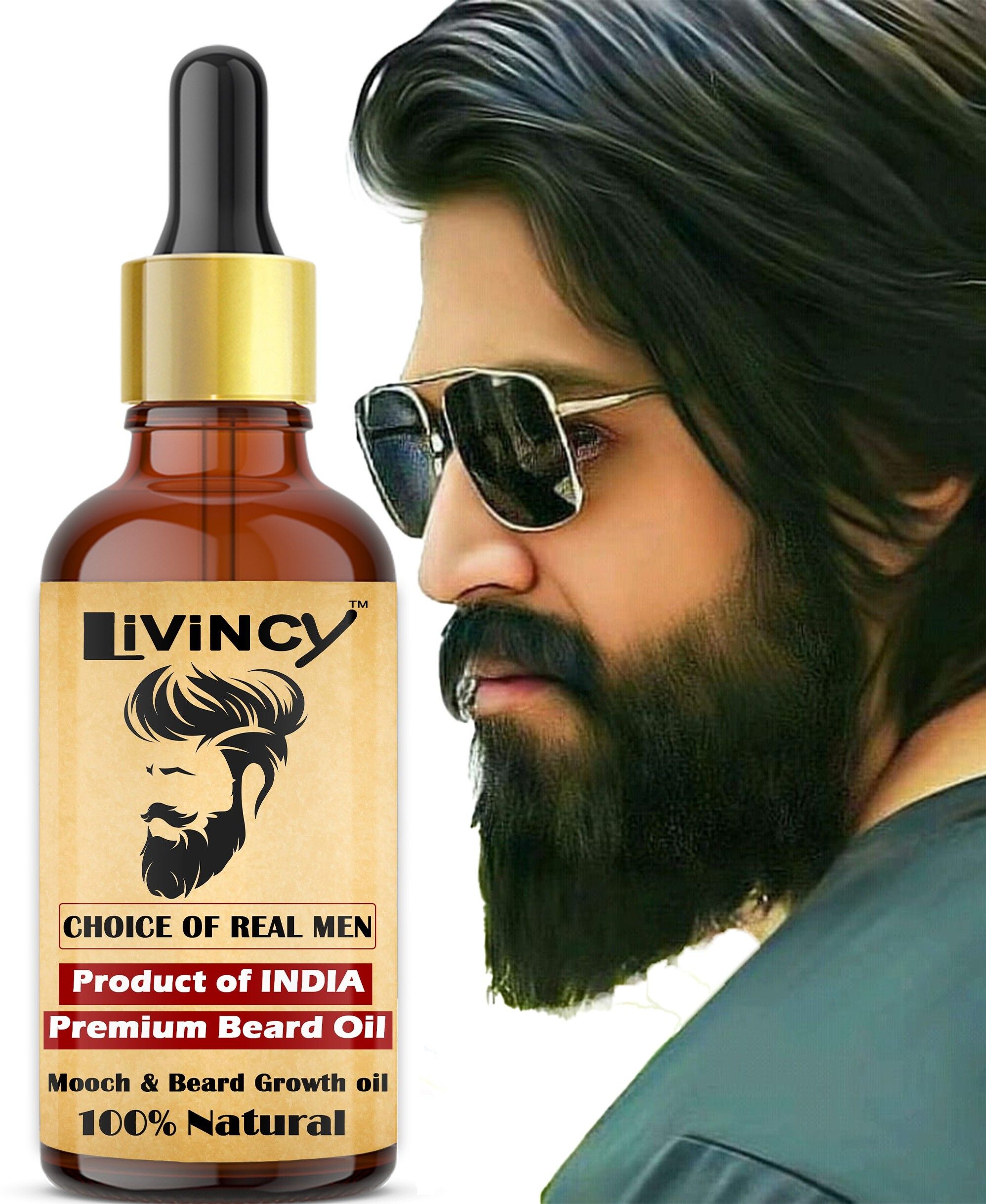 Red Onion Beard Growth oil for Specially Men Beard (Gift your face with a great beard)(BEARD YOUR OWN WAY) Hair Oil-image-24