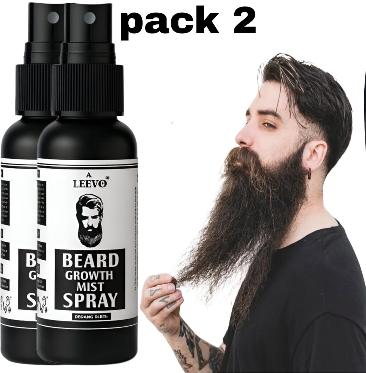 Beard Oil Mist Spray for Men with Herbal Extracts for Daily Beard Maintenance Hair Oil-image-27