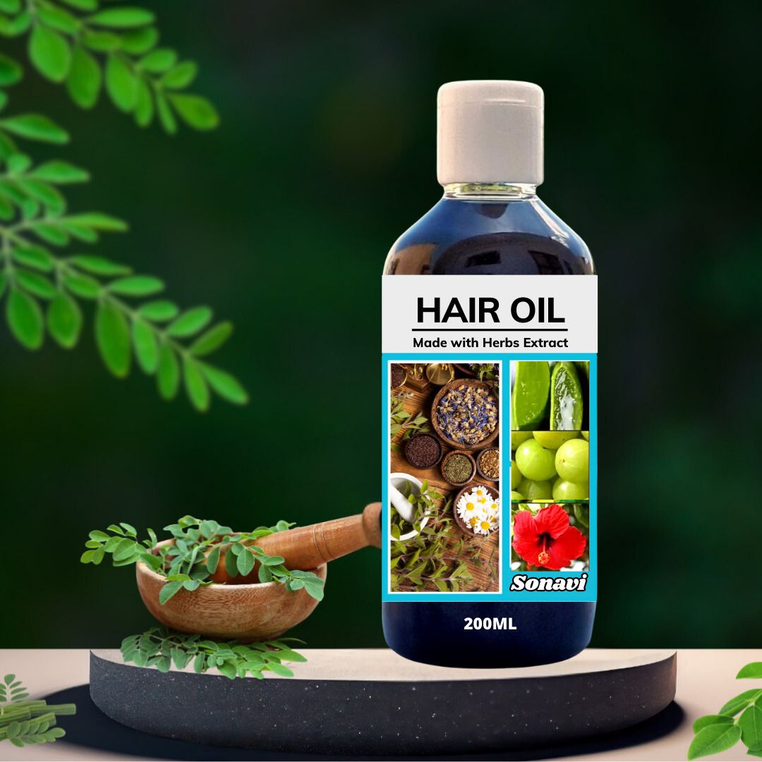 Medicine All Type of Hair Problem Herbal Natural Hair Oil-image-33