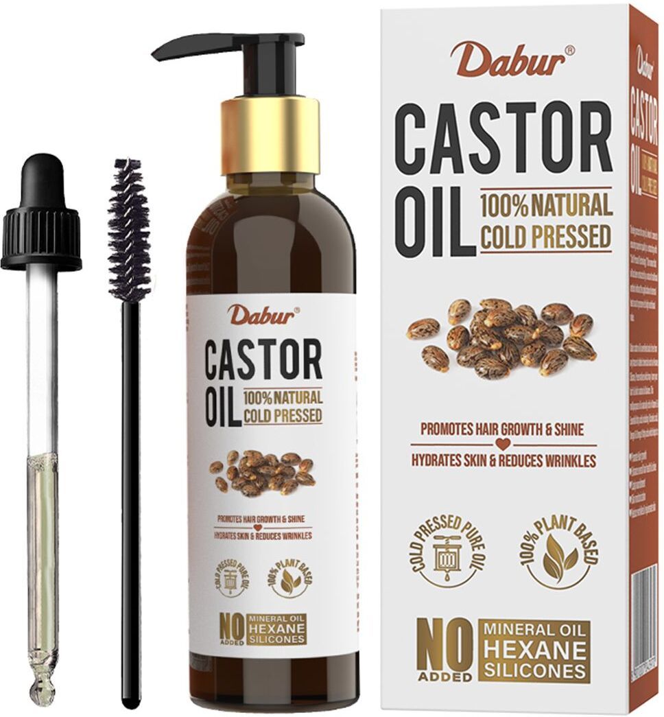 100% Natural Cold Pressed Castor Oil Hair Oil