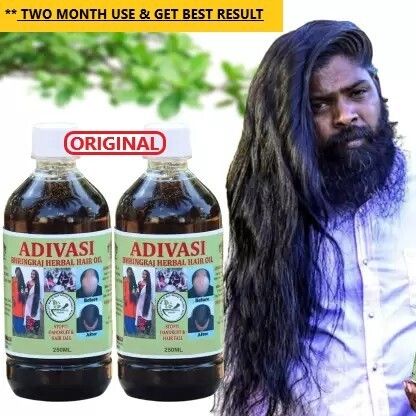 adivasi 100% Re-Growth Hair oil For ANTTYPE Of HAir Hair Oil-picture-21