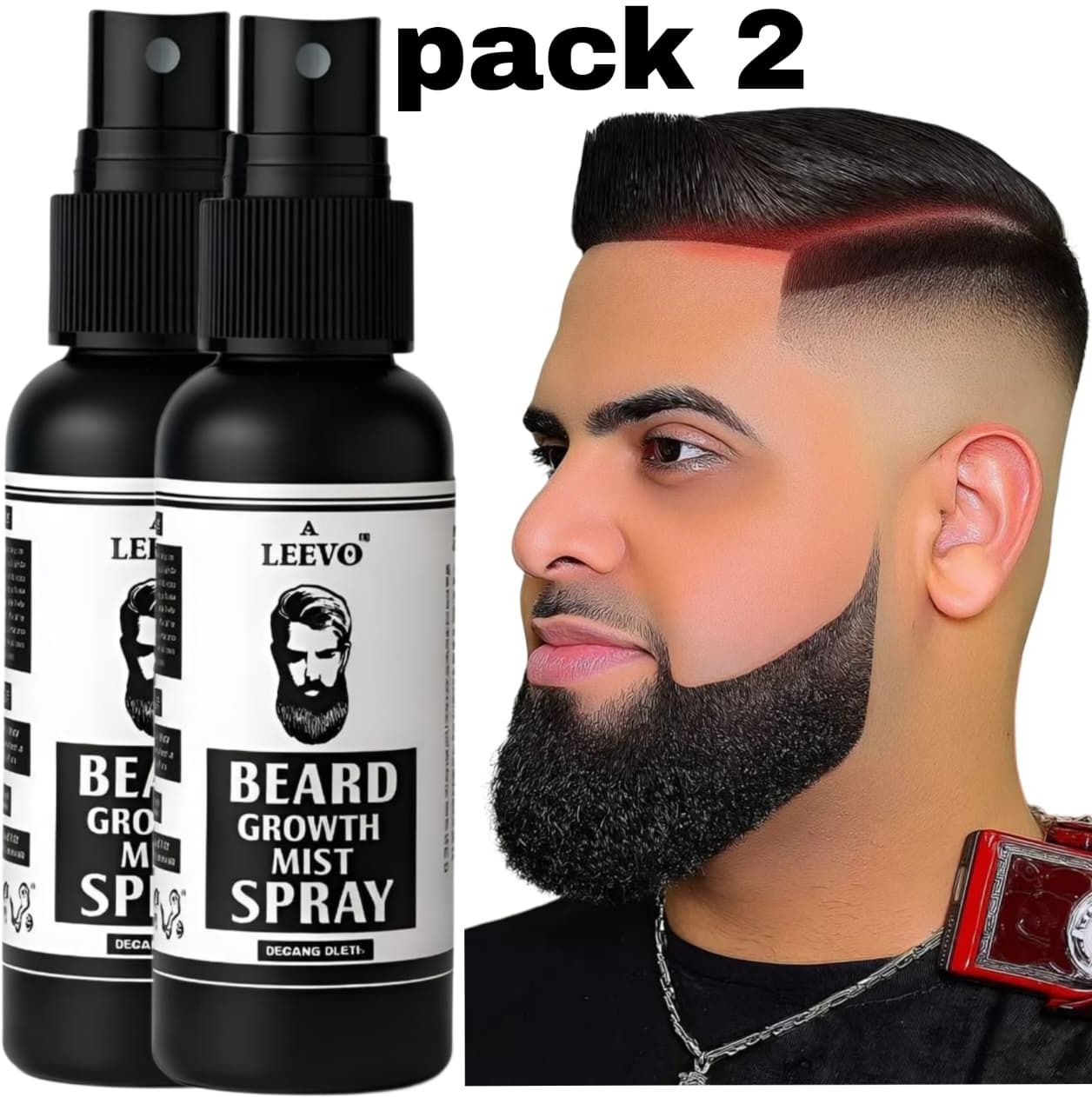 leevo Alpha Power Beard Oil for Maximum Growth, Thickness & Long-Lasting Conditioning Hair Oil-picture-12