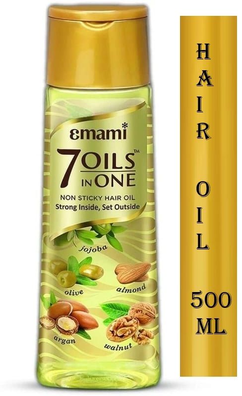 emami 7 Oils in One Hair Oil | Makes Hair 20x Stronger and Manageable | Hair Oil-picture-17