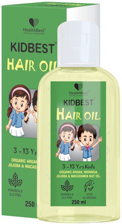 Kidbest Hair Oil for Kids| Hair Growth | Damaged Hair | 250 ML Hair Oil