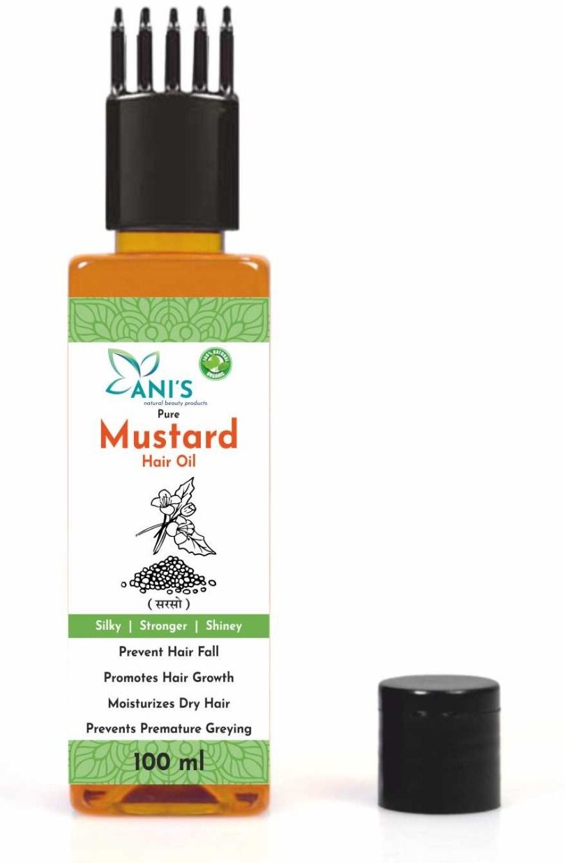 Mustard (SARSO) HAIR OIL Hair Oil-image-1
