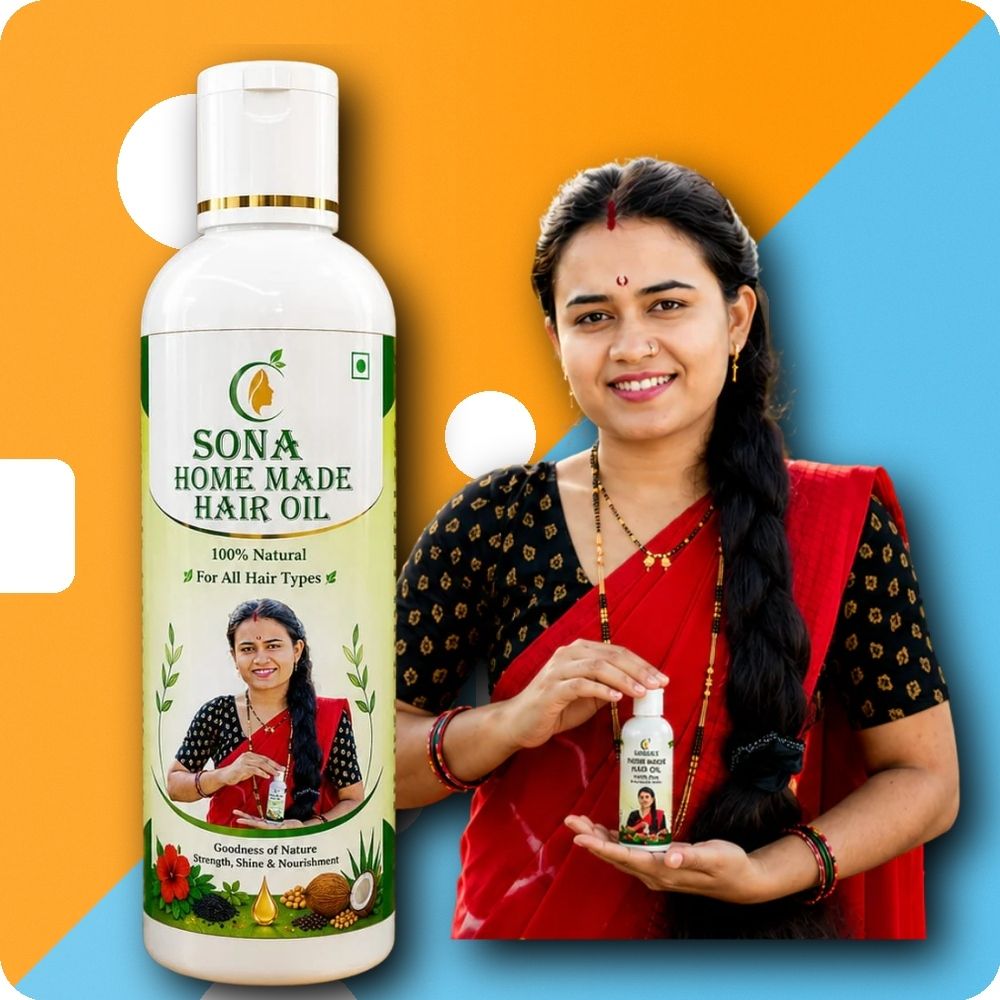 sona Herbal Hair Oil with Everyday Herbal Care Hair Oil-picture-21