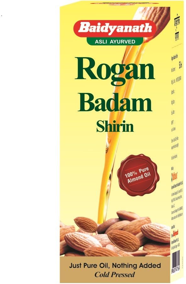 Rogan Badam Shirin 50 ml, Natural & Pure Almond oil Hair Oil