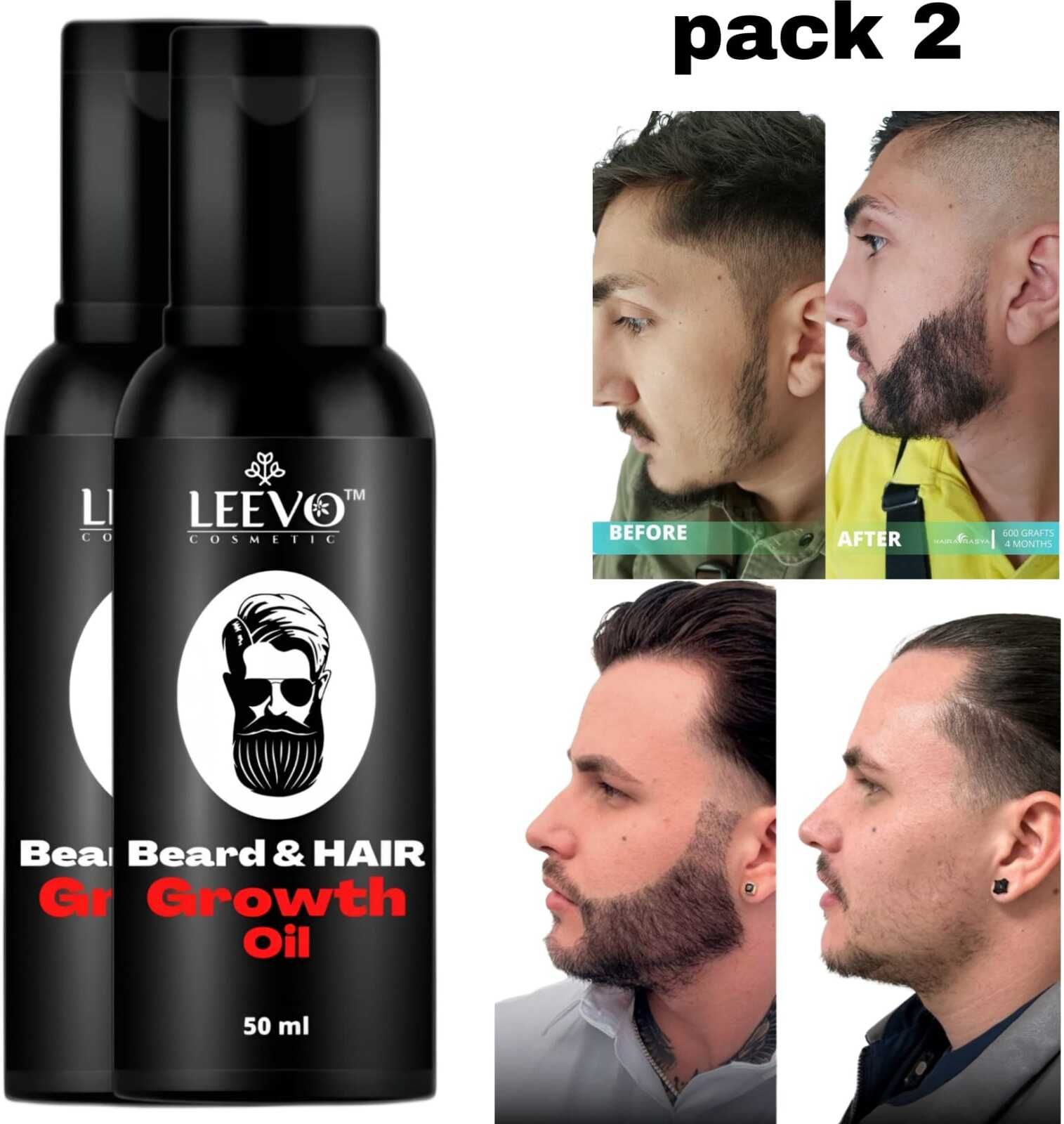 Natural Beard Oil for Reducing Beard Dryness and Enhancing Shine Hair Oil-image-33