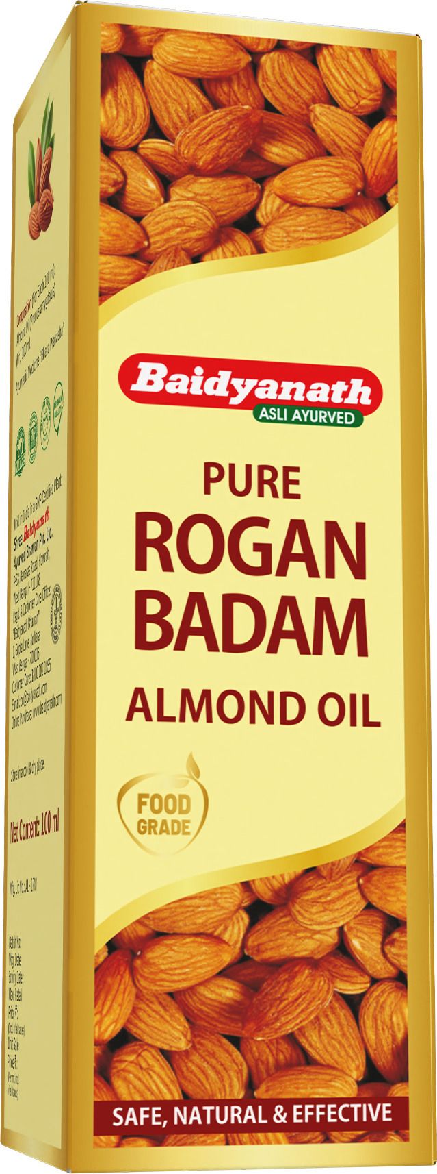 baidyanath Pure Rogan Badam Almond Oil | Nourishment For Skin & Hair Hair Oil-picture-12