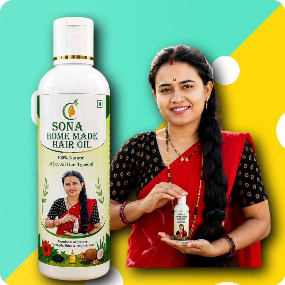 sona Herbal Hair Oil Herbal Hair Oil for Hair Wellness Daily Hair Oil-picture-14