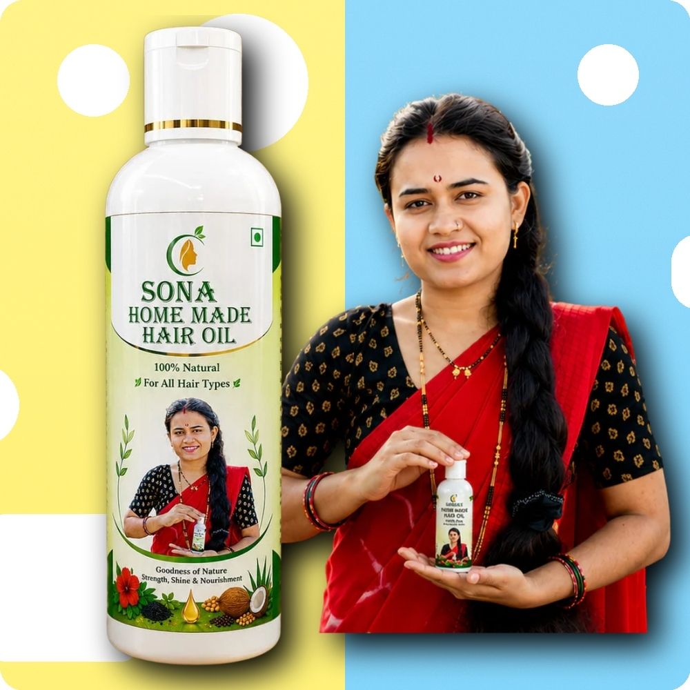 sona Herbal Hair Oil Herbal Hair Oil for Everyday Hair Beauty Hair Oil-picture-41