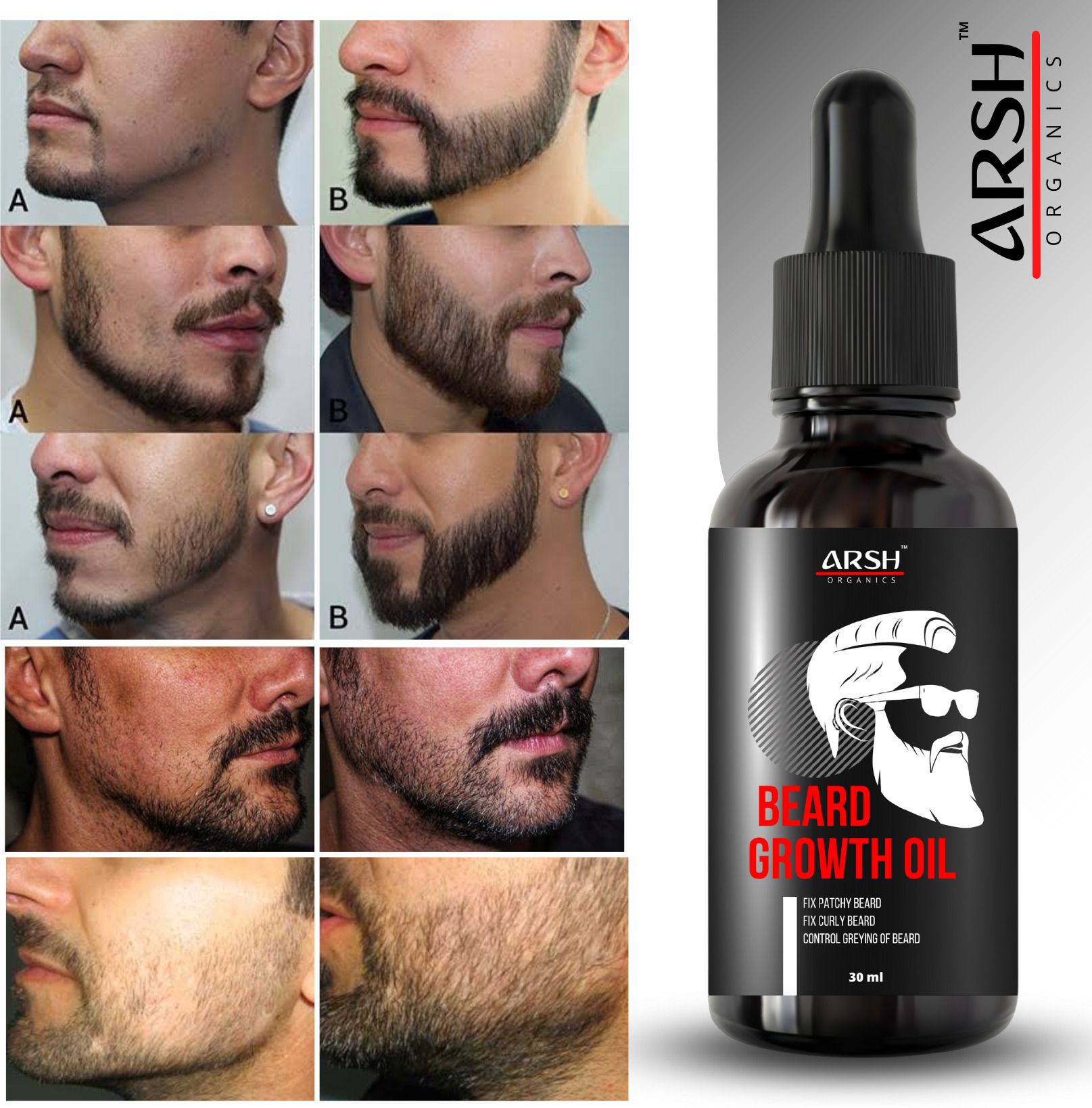 "Prime Growth: Fuel Your Beard's Potential with our Beard Oil" Hair Oil