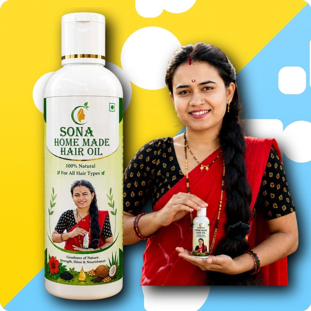 sona Herbal Hair Oil Herbal Hair Oil with Daily Hair Therapy Hair Oil-picture-42