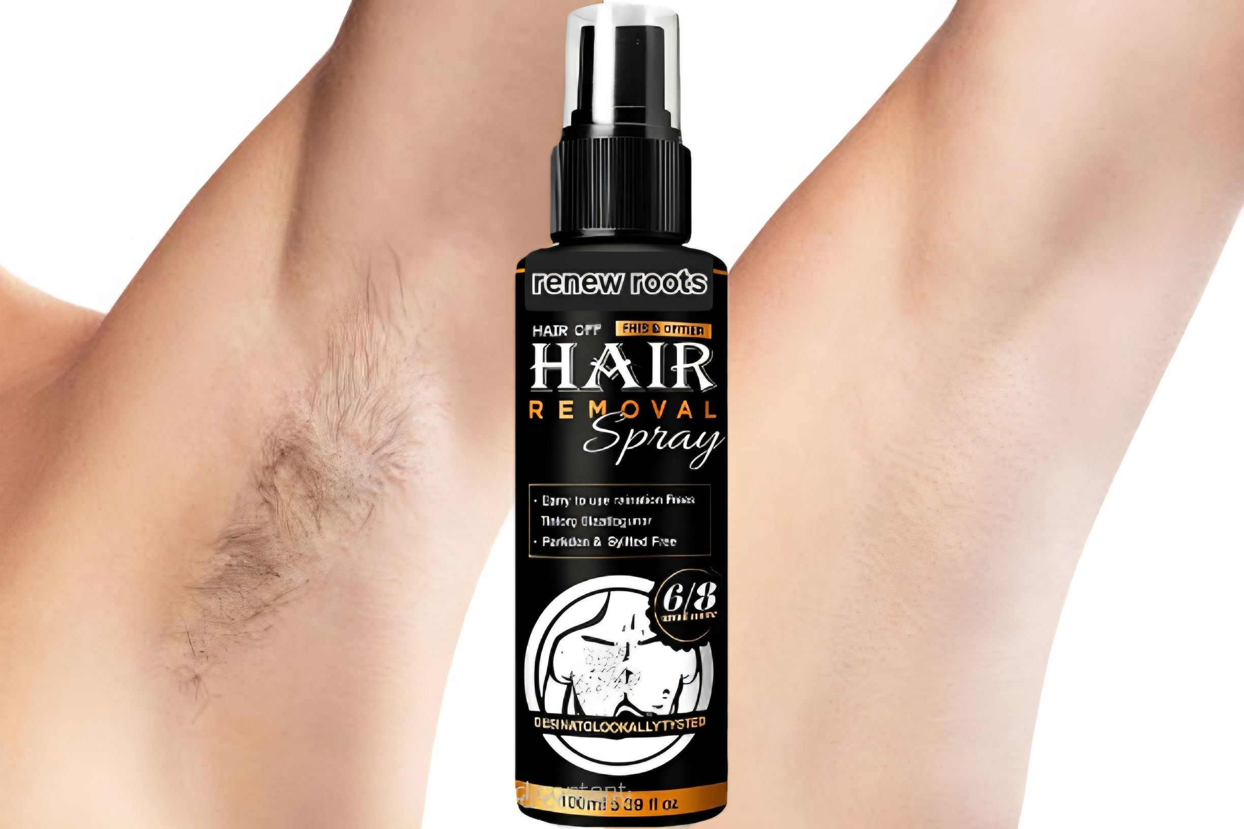 Fast Hair Removal Spray | Smooth & Soft Skin | Dermatologically Tested Spray-image-32