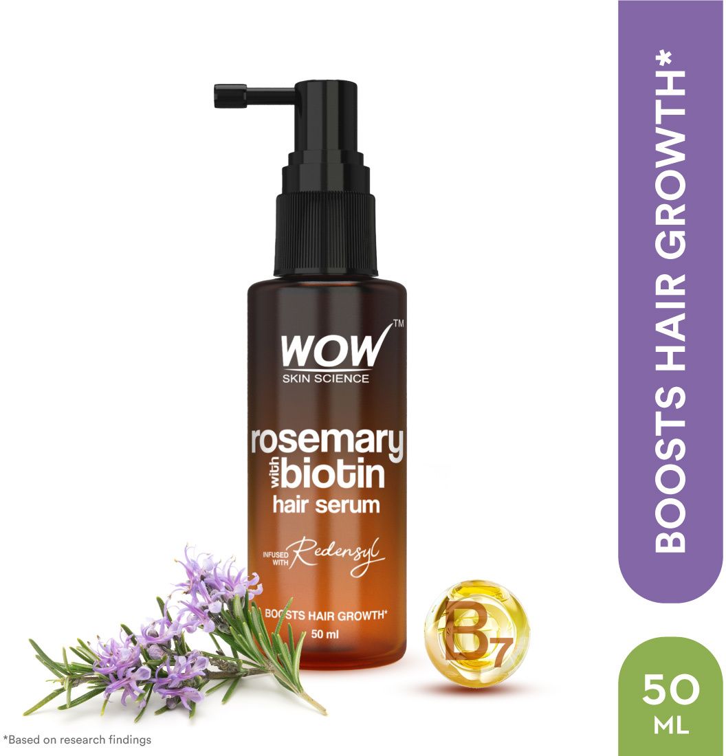 Wow Skin Science Rosemary & Biotin Hair Serum Streng